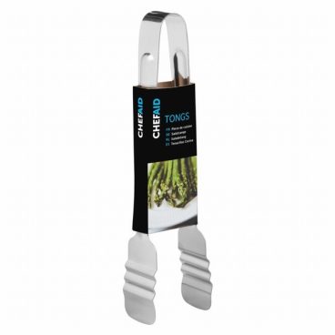 TONGS FOOD CHROME CHEFAID