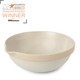 MIXING BOWL MEGA WHITE STONEWARE JAMES OLIVER 2.5L