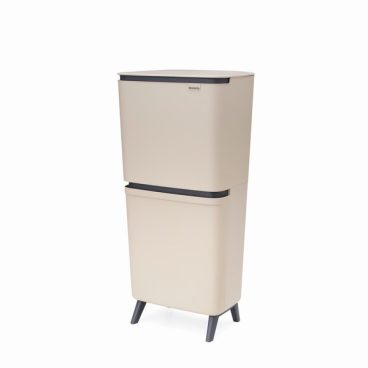 new26 BIN SORTUP RECYCLE BIN BEIGE BRABANTIA 20+25L