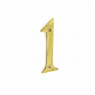 NUMBER BRASS NO. 1