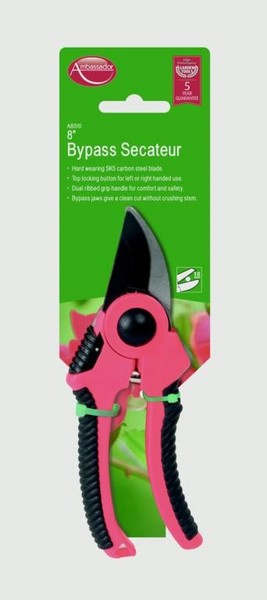 AMBASSADOR SECATEURS BYPASS 8″