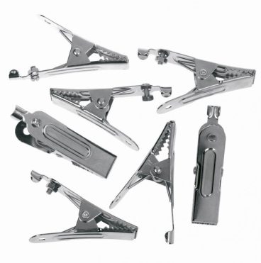 CROCODILE CLIPS 25AMP PK2