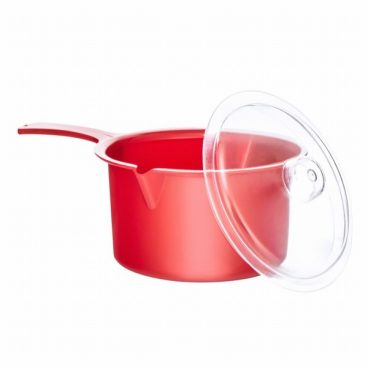 MICROWAVE SAUCEPAN SMALL RED EASYCOOK disc n/r