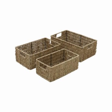 SEAGRASS STORAGE BOXES LARGE