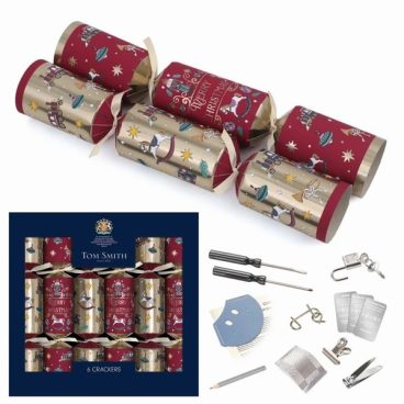 CRACKERS RED GOLD TOYS PK6 PREMIUM TOM SMITH