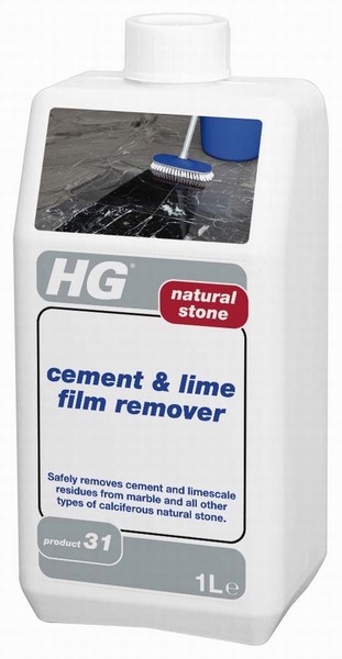 HG – Natural Stone Cement & Lime Film Remover 1L #31