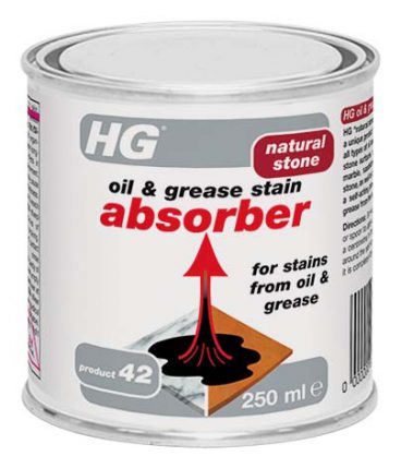 HG – Natural Stone Oil & Grease Stain Absorber 250ml #42