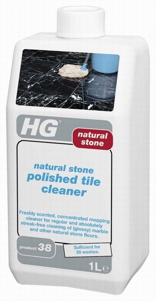 HG – Natural Stone Polished Tile Cleaner #38