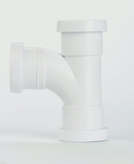 MAKE PUSHFIT SWEPT TEE WHITE 40MM