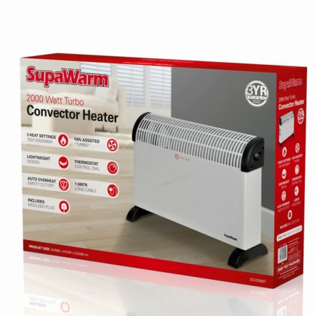 SupaWarm - Convector Heater Turbo 2kW - Image 3