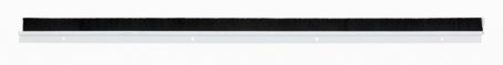 DRAUGHT EXCLUDER DOOR BRUSH WHITE