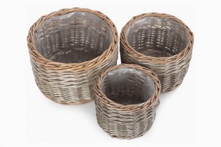ANTIQUE WASH PLANTER ROUND SMALL - Image 2