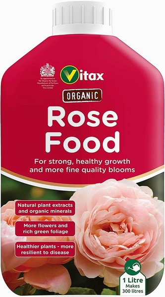 Vitax – Organic Rose Food Liquid – 1L