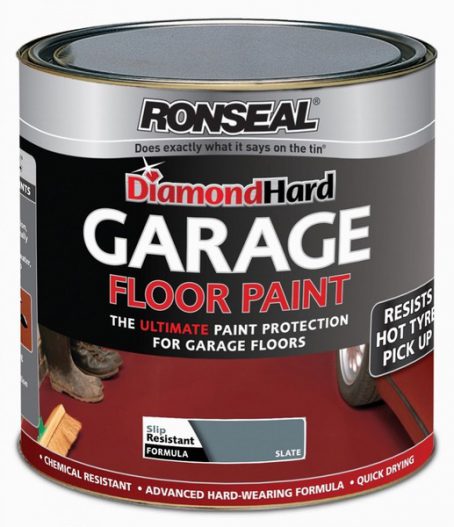 Ronseal - Garage Floor Paint - Slate Grey - 2.5L