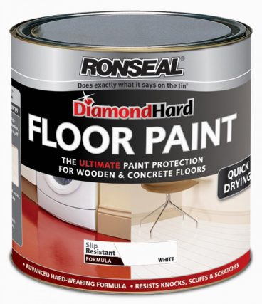 Ronseal – Diamond Hard Floor Paint – White – 2.5L