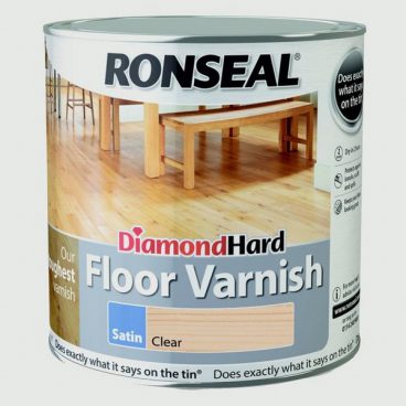 Ronseal – Diamond Hard Floor Varnish – Clear Satin – 2.5L