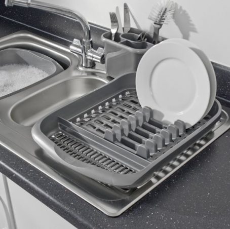 Addis - Plate Drying Rack - Metallic - Image 2