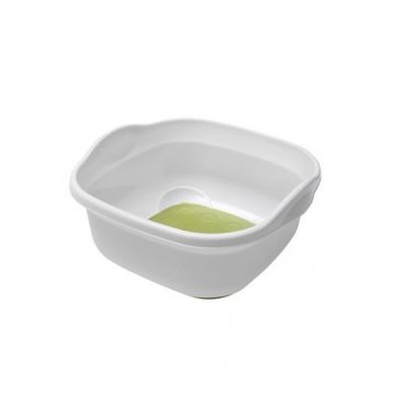 Addis – Soft Touch Bowl 8.5L – White/Green