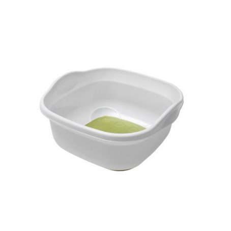 Addis - Soft Touch Bowl 8.5L - White/Green