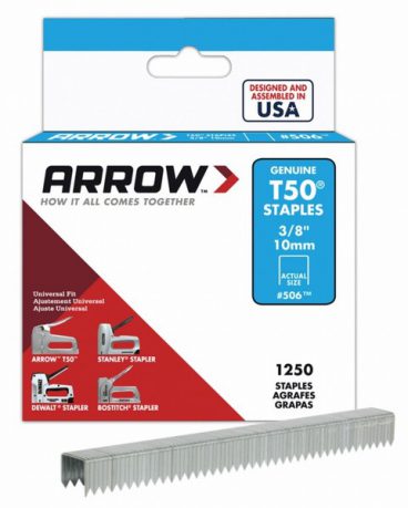 Arrow – T50 Staples – 10mm (3/8″)