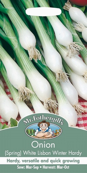 SEEDS – SPRING ONION – WHITE LISBON WINTER HARDY