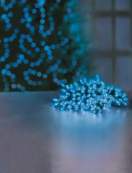 Premier - 100 LED Battery TimeLights Blue 10M - Image 3