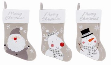 Premier – Stocking Grey with Assorted Character 45cm