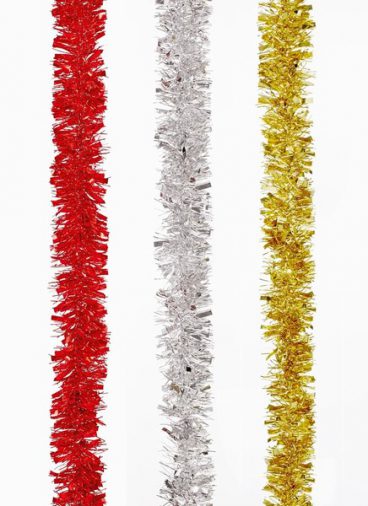 Premier – Tinsel Shiny Gold/Silver/Red 2M