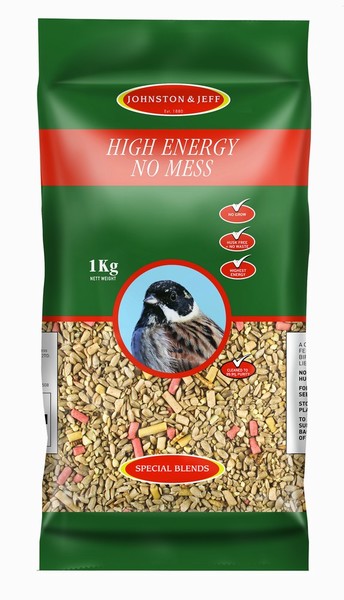 Johnston & Jeff – High Energy No Mess Bird Seed 1KG