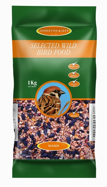 Johnston & Jeff – Selected Wild Bird Seed 1KG
