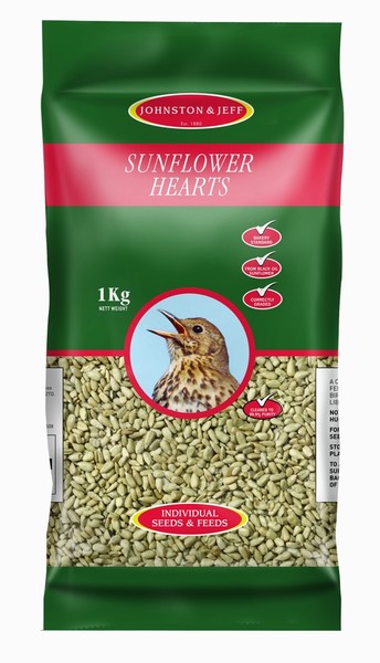 Johnston & Jeff – Sunflower Hearts 1KG