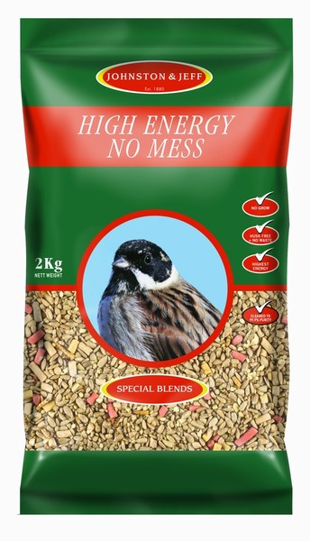 Johnston & Jeff – High Energy No Mess Bird Seed 2KG