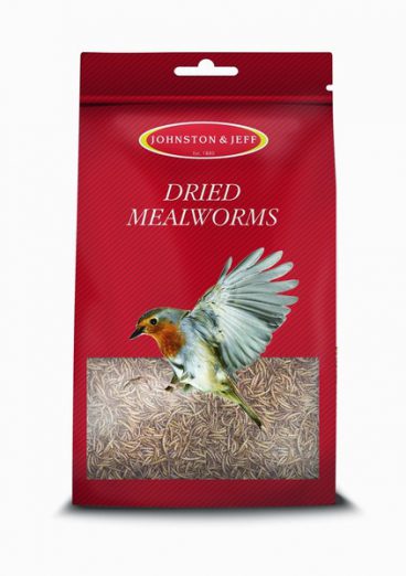 Johnston & Jeff – Dried Mealworms 100g