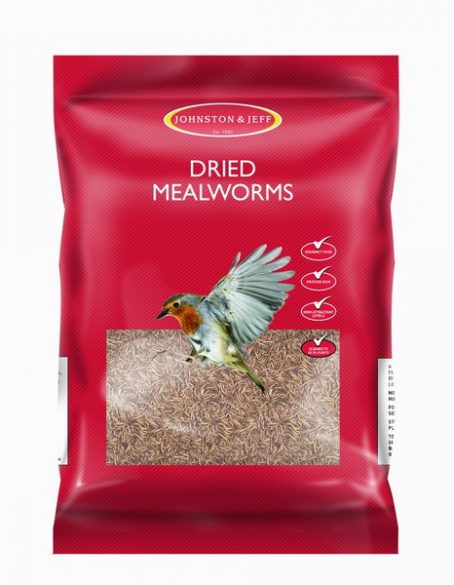 Johnston & Jeff - Dried Mealworms 1KG