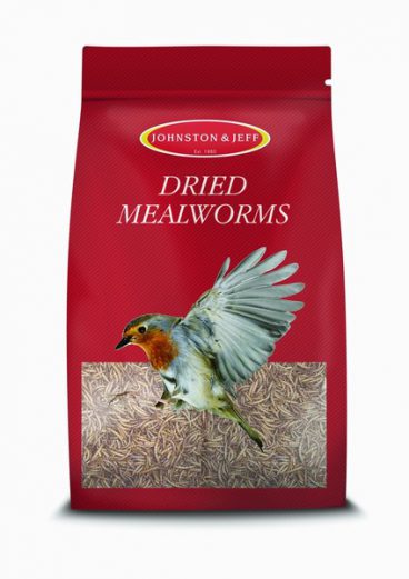 Johnston & Jeff – Dried Mealworms 500g