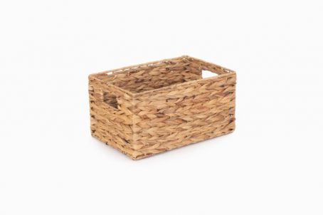 HYACINTH STORE BASKET RECTANGLE SMALL