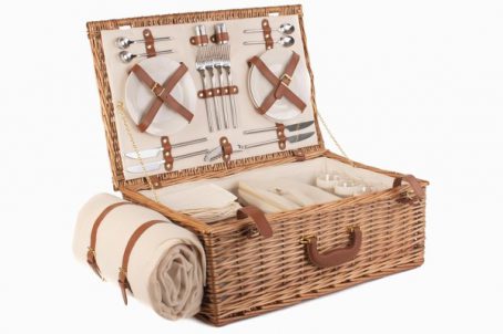 WILLOW DELUXE PICNIC HAMPER 4PERSON