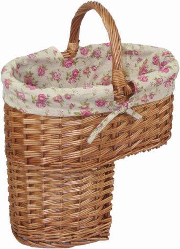 STAIR BASKET ROSE LINING