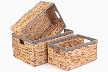 MEDIUM GREY ROPE BORDER WATER HYACINTH