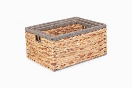 MEDIUM GREY ROPE BORDER WATER HYACINTH - Image 4