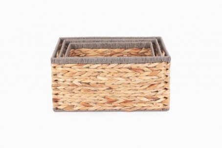 MEDIUM GREY ROPE BORDER WATER HYACINTH - Image 3