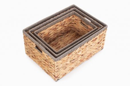 MEDIUM GREY ROPE BORDER WATER HYACINTH - Image 6