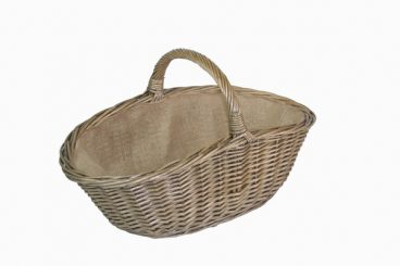 ANTIQUE WASH HARVESTING BASKET SMALL n/r