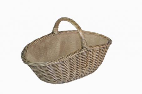 ANTIQUE WASH HARVESTING BASKET SMALL n/r