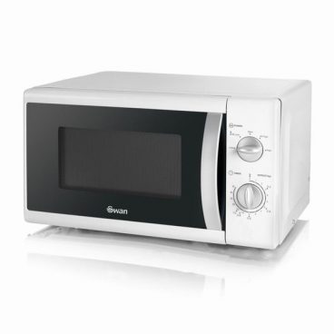 mica01/26 MICROWAVE SWAN 700W MANUAL WHITE N/R