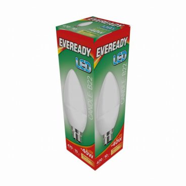 Eveready – Candle Opal Bulb Warm White – 40W BC/B22