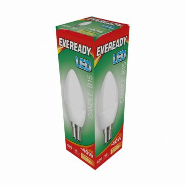 Eveready – Candle Opal Bulb Warm White – 40W SBC/B15