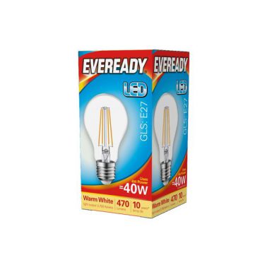 Eveready – GLS Clear Bulb Warm White – 40W ES/E27