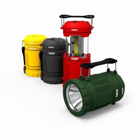 Nebo - Lantern Poppy Black - 300 Lumens