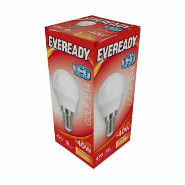 Eveready – Golf Opal Bulb Warm White – 40W SES/E14